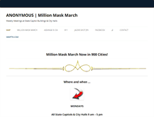 Tablet Screenshot of mondaymarches.com